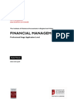 PSA - Financial Management