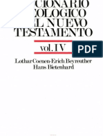 Diccionario Teologico Del Nuevo Testamento Vol. IV