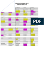 Horario de Clases