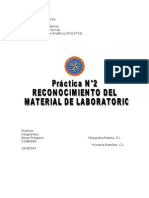 Reconocimiento Del Material de Laboratorio - Practica 2