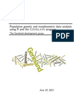 Geneland Population Genetics