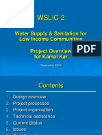 Water Supply and Sanitation For Low Income Communities (WSLIC-2) Project