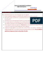 Solution of Assignment 01 (MTH401) (Differential Equation) : Instructions