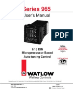 User's Manual: Series 965