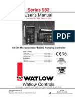 User's Manual: Series 982