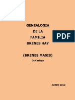 GENEALOGIA BRENES HAY (Brenes Masis de Cartago)