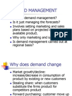 Demand Management