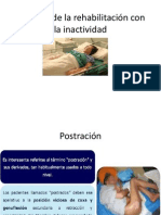 Relación de La Rehabilitación Con La Inactividad