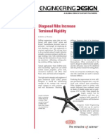 Diagonal Ribs Increase Torsional Rigidity: by Robert L. Weckman