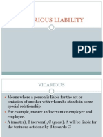 Vicarious Liability