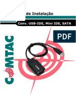 Manual Conversor IDE/SATA para USB