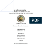 UNIVERSIDAD SEÑOR DE SIPÁN - Investigacion de Anorexia