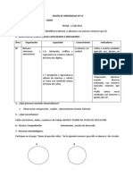 Sesión de Aprendizaje