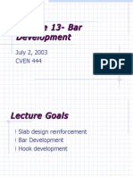 Rebar Development Lengths - PPT