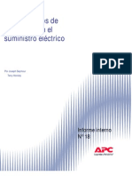 Siete Tipos de Problemas en El Suministro Electrico