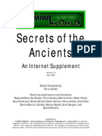 D20 Modern - Gamma World - Secrets of The Ancients