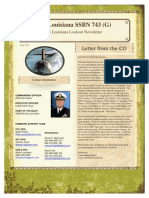 USS Louisiana SSBN 743 (G) : Letter From The CO