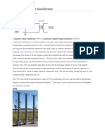 Capacitor Voltage Transformer