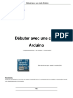 Debuter Avec Une Carte Arduino