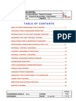 Cost Control Manual