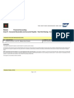 SAP F.07 Tutorial: Balance Carry Forward