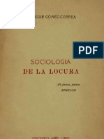 Enrique Gómez-Correa - Sociología de La Locura