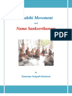 Bhakthi Movement and Namasankeerthanam