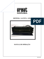 Urmet Daruma Manual Celline ICG-254 (Rack) Quadriband