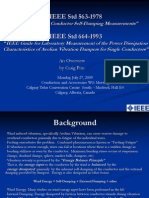 IEEE STD 563-1978 IEEE STD 664-1993: IEEE Guide On Conductor Self-Damping Measurements"