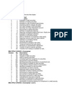 Investments: IFRS Questions Are Available at The End of This Chapter