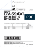 Pioneer Dv59avi Dv868 Dv668 Service Manual