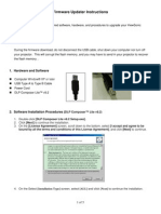 Composer Firmware Updater Instructions