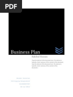 Business Plan: Rakibul Hassan