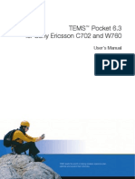 TEMS Pocket User Manual