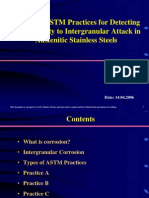 ASTM Practice For IGC Testing