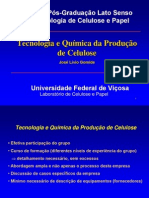 Produção de Celulose - Polpação