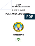 Plan Anual Del Centro 2007-08