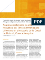 Analisis de La Dorsal de Huincul