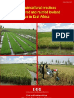 Good Agricultural Practices For Irrigated and Rainfed Lowland Rice in East Africa