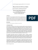 Load Balancing in Optical Grids 