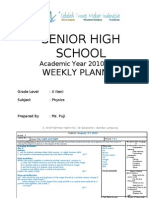 Weekly Planner Example