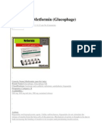 Drug Study Metformin