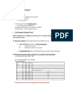 Chapter 12 Pure Monopoly: Numbers Above Do Not Correspond To The Following Graph