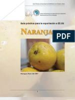 Nicaragua. Guía Práctica para La Exportación de Naranjas