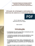 Isolamento Termico Com Caixas Longa Vida