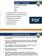 Chapter7 Arrays