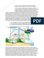 Kyoto Protocol As The Solution For Climate Change