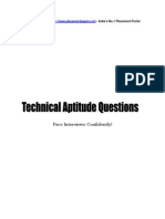 Technical Aptitude Questions Ebook