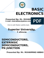 Semicounductors &amp Pn-Junction (Complete)