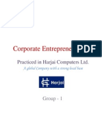 Corporate Entrepreneurship - Harjai